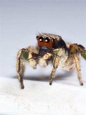  Radcliffe's Jumping Spider: Eine Meisterin der Tarnung und der akrobatischen Jagd!